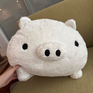 San-x Monokuro Boo large White pig stuffed toy! Piggy Plush kawaii Doll Big Size